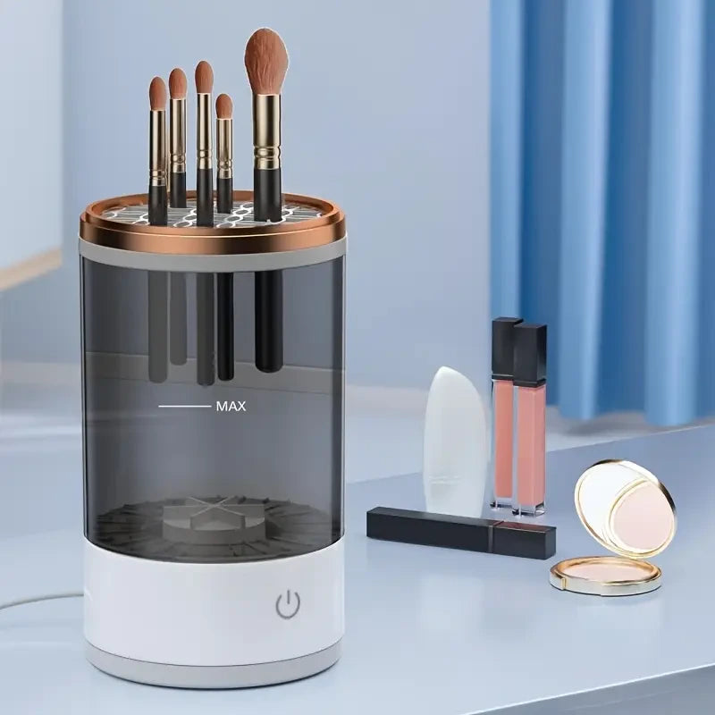 Electric Makeup Brush Cleaner | No More Dirty Bristles